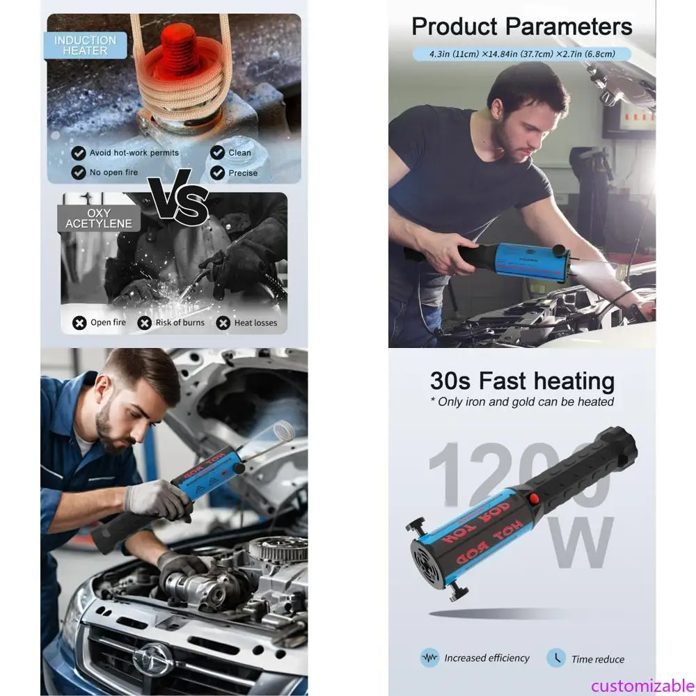 

Автомобильный комплект магнитного индукционного нагрева 110 В 1200 Вт