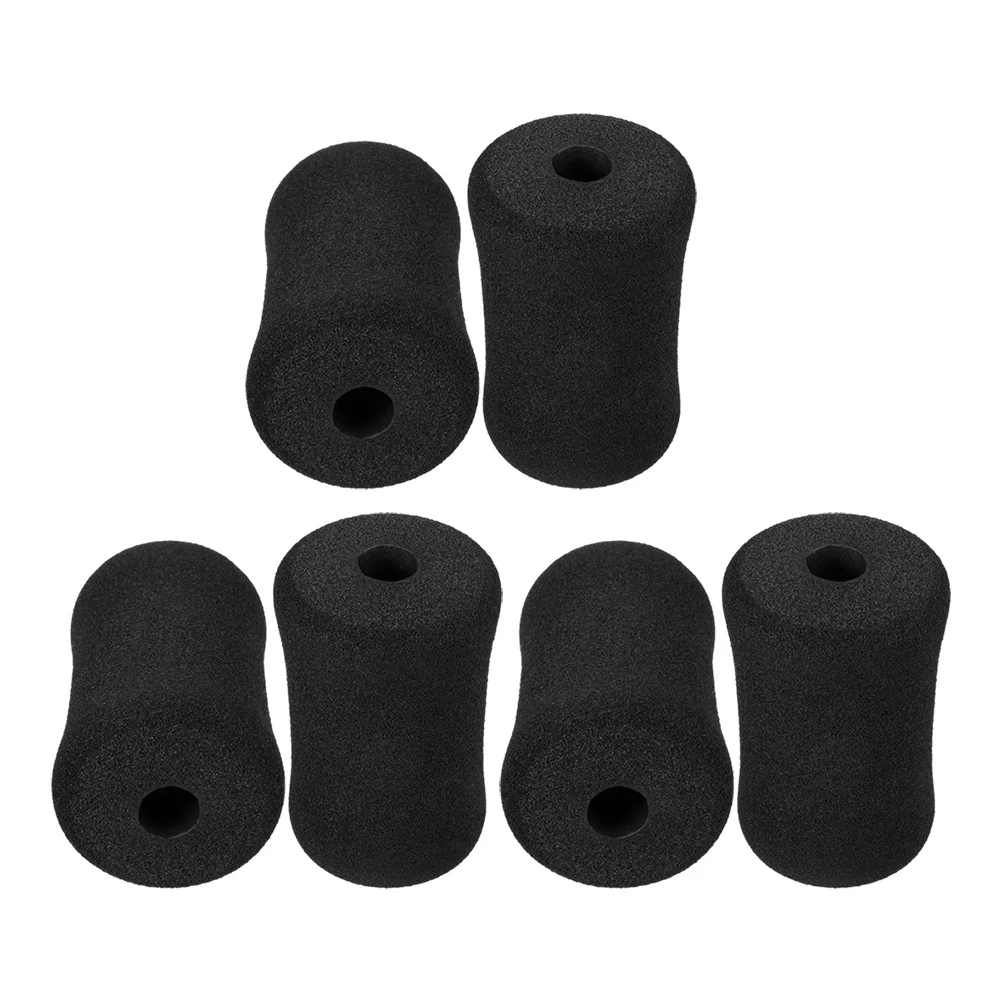 6 Pcs Sit up Pad Foot Foam Pads Collapsible Roller Exercise Equipment Replace Replacement Parts Sponge