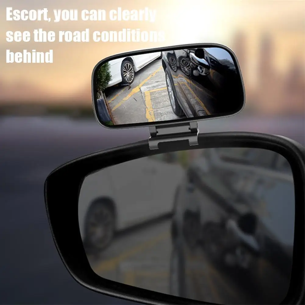 

Car Blind Spot Mirror Wide Angle Mirror 360° Adjustable Side Rear Mirror Blind Spot Convex Mirrors For Safety Parking Car Mirror