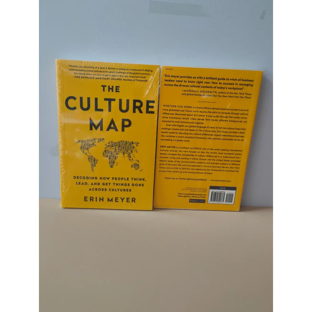 

Карта культуры Эрин Мейер, декодирование, как люди, думать, свинья и получите вещи. Книга в мягкой обложке на английском языке.