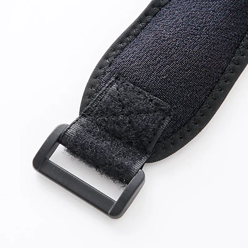 قابل للتعديل إيفا وسادة ناعمة حزام الركبة الرضفة وتر حامي تشغيل الدراجات رياضة الركبة دعم ضغط التفاف للجنسين الألم #6