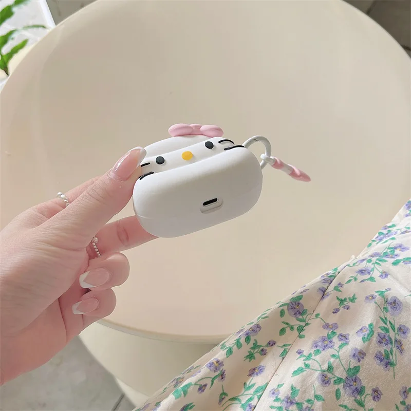 Do etui Airpods Pro, Funny Poop Hello Kitty słuchawki Bluetooth Anime pokrywa do etui Airpods Pro 2 dla dzieci/chłopców/dziewcząt