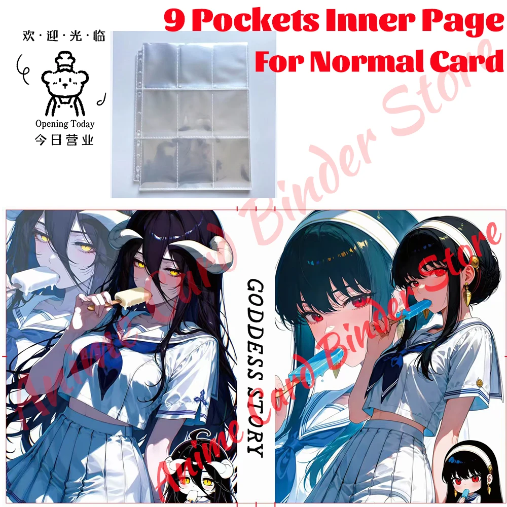 Newest Albedo Yor 02 Card Binder Various IPs Large Capacity DIY Album Cover Customization with Pictures Exclusive Gifts