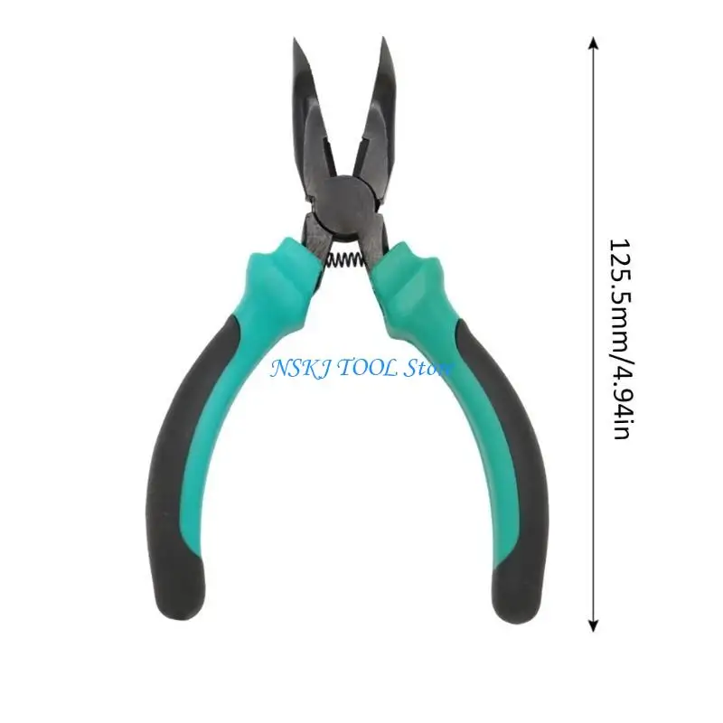 

L8RC Jewelry Pliers Round Nose End Cutting Wire Pliers For Handmade Making Access