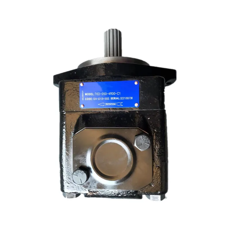 

Gold seller Hydraul T6 T7 Double Pump Triple Pump High Pressure Hydraulic Single Steering Vane Two Way Hydraul Pump T6C-022-1R00