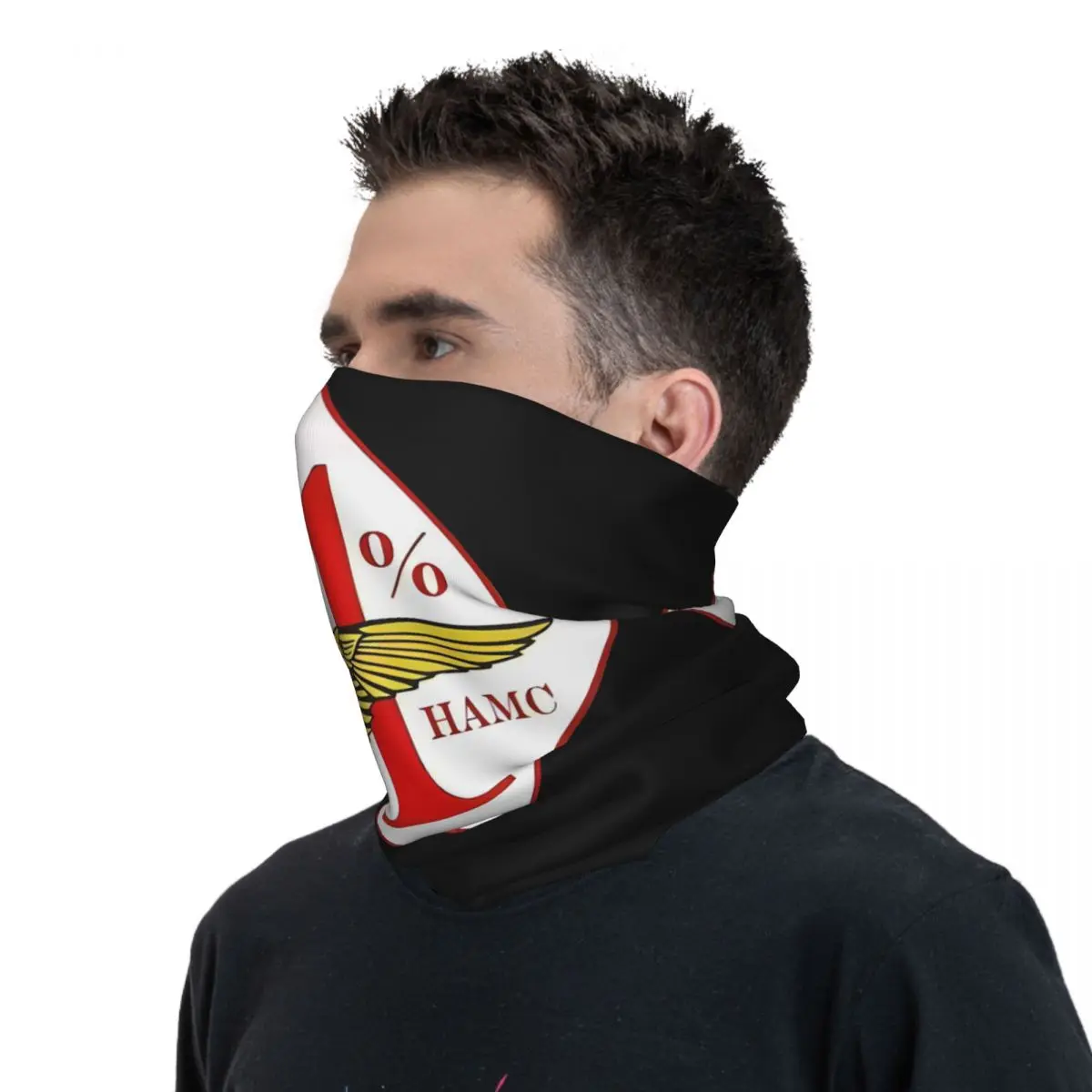 Outdoor Sports Balaclava Motorcycle Logo Bicycle Mask Neck Cover H-Hells Pop A-Angels Face Masks Running Travel Anti-UV Scarves