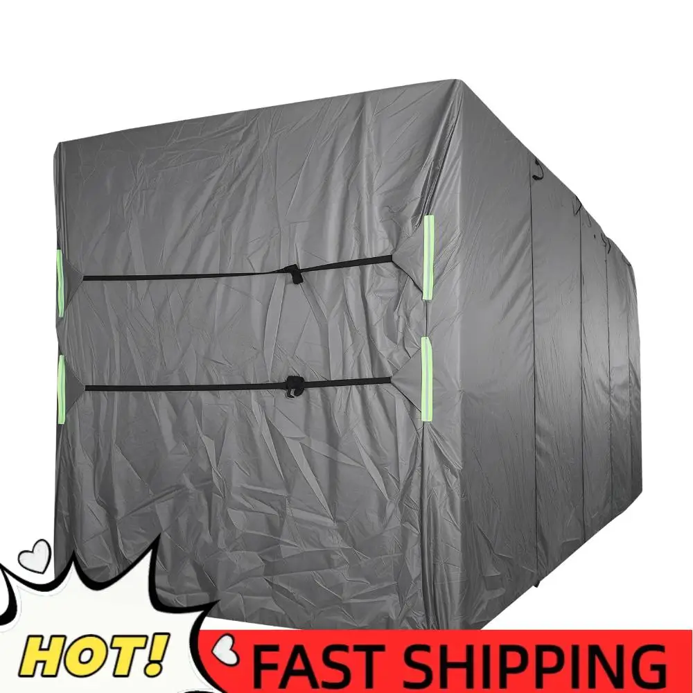 

420D ткань Оксфорд, дорожный прицеп, чехол для автофургона, чехлы для желоба, чехол для желоба, чехол для кемпера, ремни и сумка для хранения, чехол для дорожного прицепа на колесах