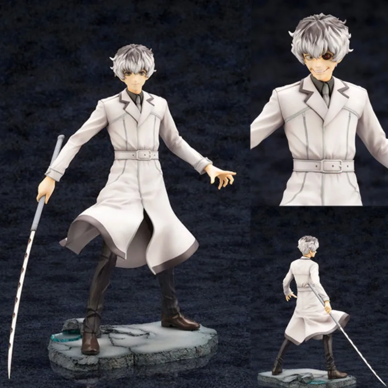 ARTFX J Tokyo Ghoul Haise Sasaki Anime Figure Kaneki Ken Action Figure Touka Kirishima Figurine Collectible Model Doll Toys Gift