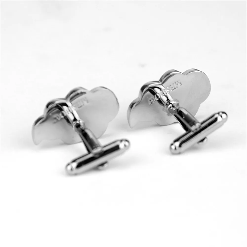 Anime Akatsuki Uchiha Itachi Deidara Kakuzu Nagato Konan Pain Hoshigaki Kisame Red Cloud Cufflinks Figure Metal Cuff Links Gifts