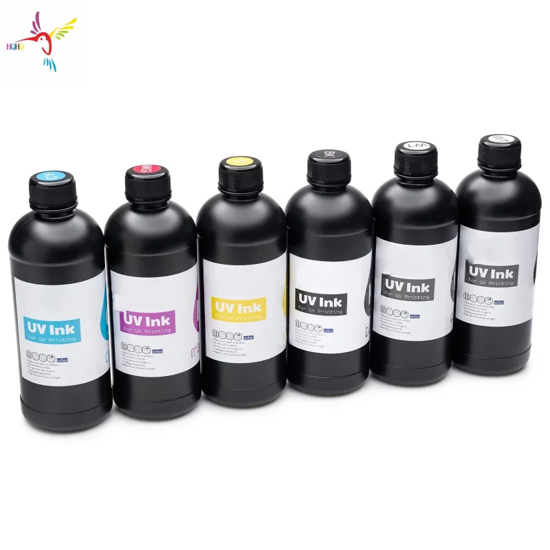 

High quality UV DTF Ink for Epson DX5/DX6/DX7/i1600/DX10 A3 UV Printer 6x500ml