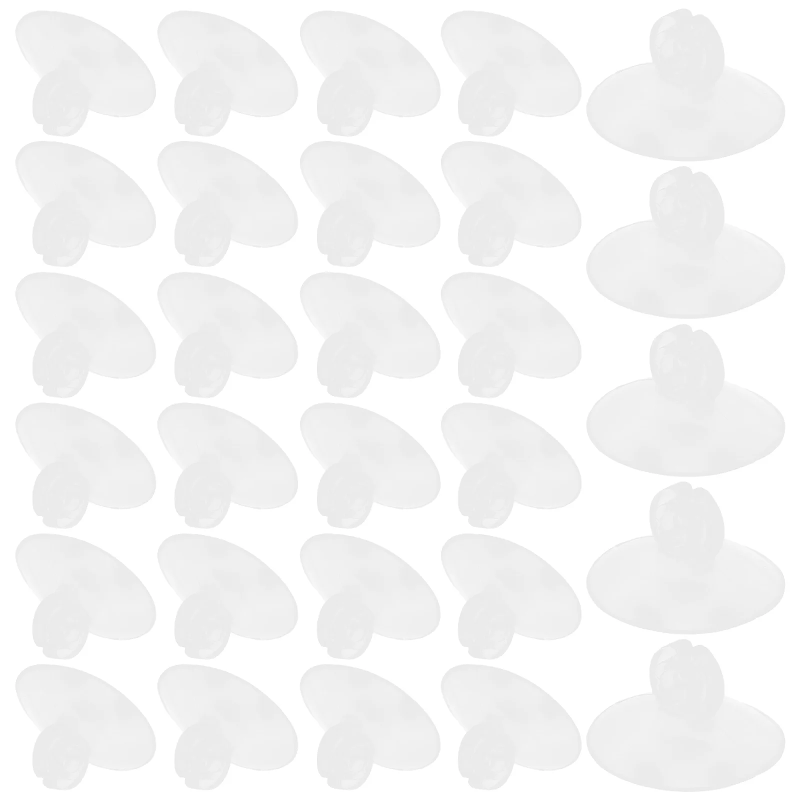 

100pcs Suction Cup Light Holder Hooks For Christmas String Lights Outdoor Decoration Clips Holiday Xmas Hangers Plastic Cable