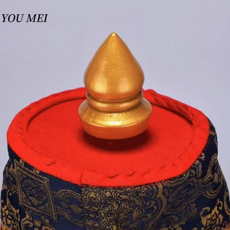 Tibetan Five-Color Skirted Pointed-Corner Prayer Room Decorative Arrangement Victory Stupa with Base Ethnic-Style Decorative