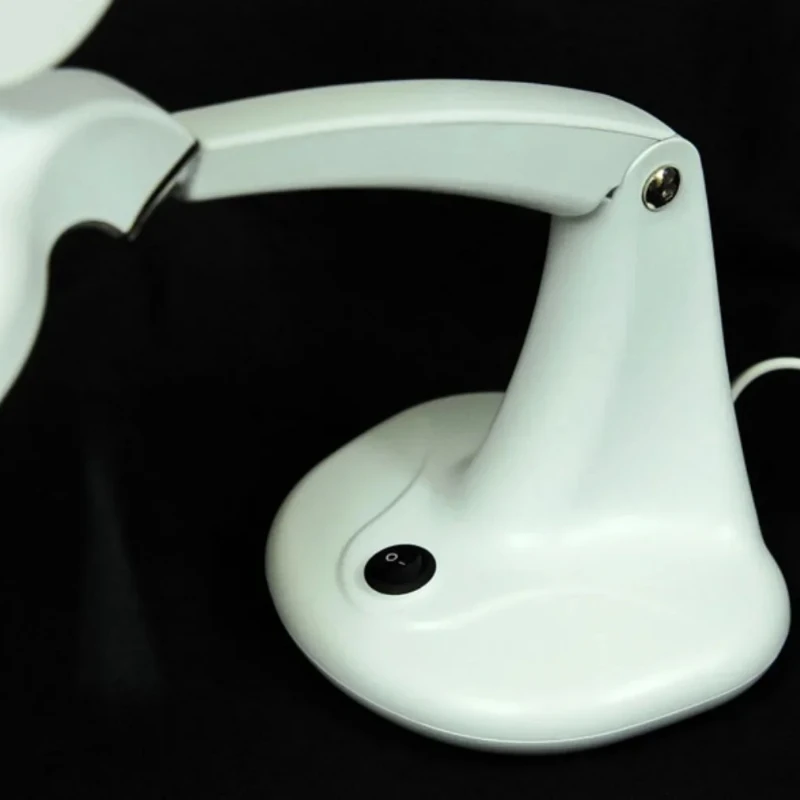 220 فولت عدسة بصرية مزدوجة 1.75X 4X مكتب مضاءة عدسة مكبرة مع ضوء الجدول حامل القراءة مساعدة اليد المكبر مصباح العدسة