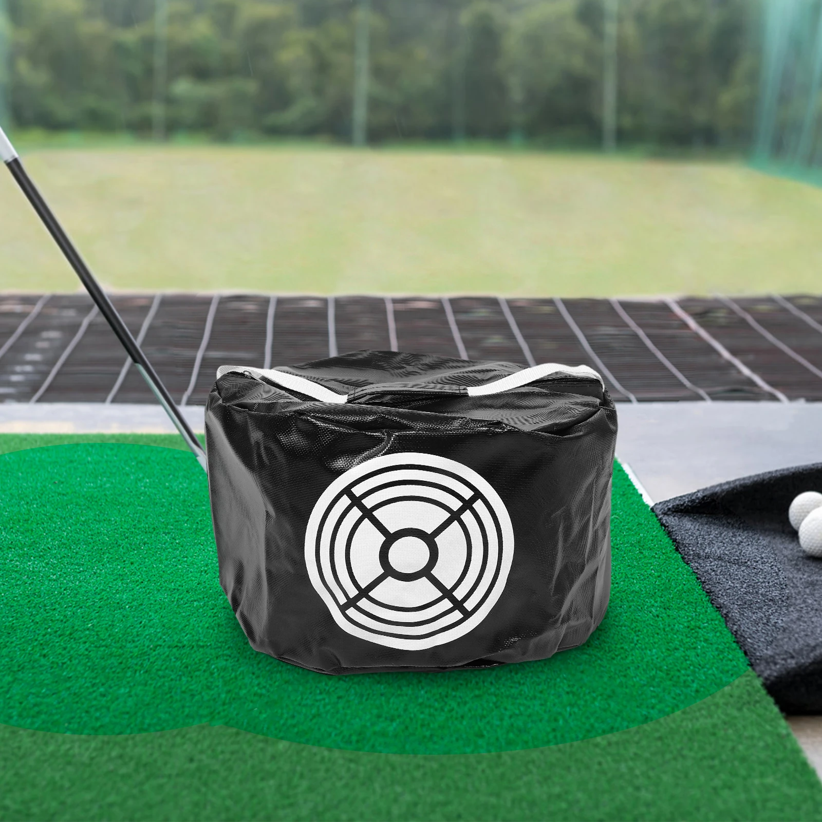 

Swing Trainer Golf Training Aid Practice Smash Bag Tool Corrector Clamp Net Material