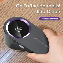 Eliminador de pelusas portátil, eliminador de pellets de pelusa eléctrico para ropa, pantalla LED, recargable para ropa, afeitadora de tela, eliminador de pelusas 5.000+