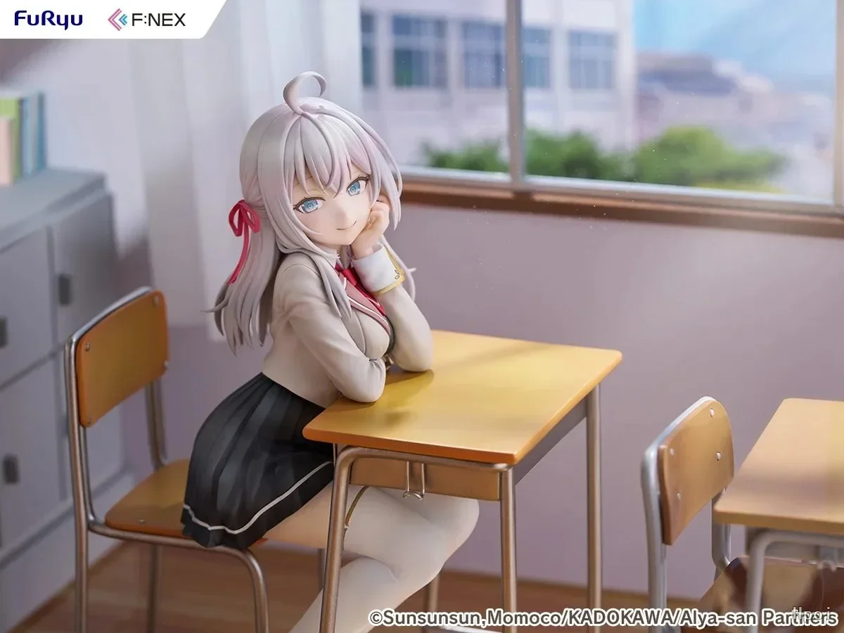 F:NEX Alya Sometimes Hides Her Feelings in Russian Alisa Mikhailovna Kujou  1/7 Anime Figurine