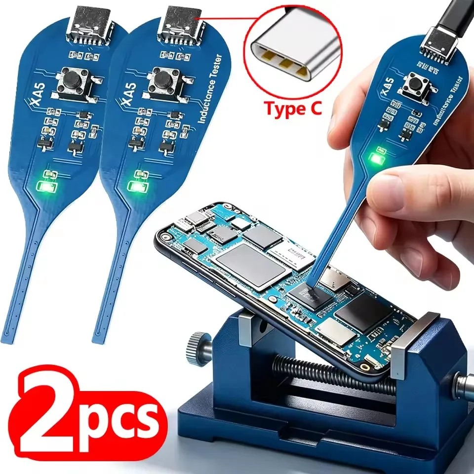 

Type-C Powered High Precision Mainboard Coil Testing Tool Fast Inductance Fault Detection Diagnosis Mini Inductor Tester