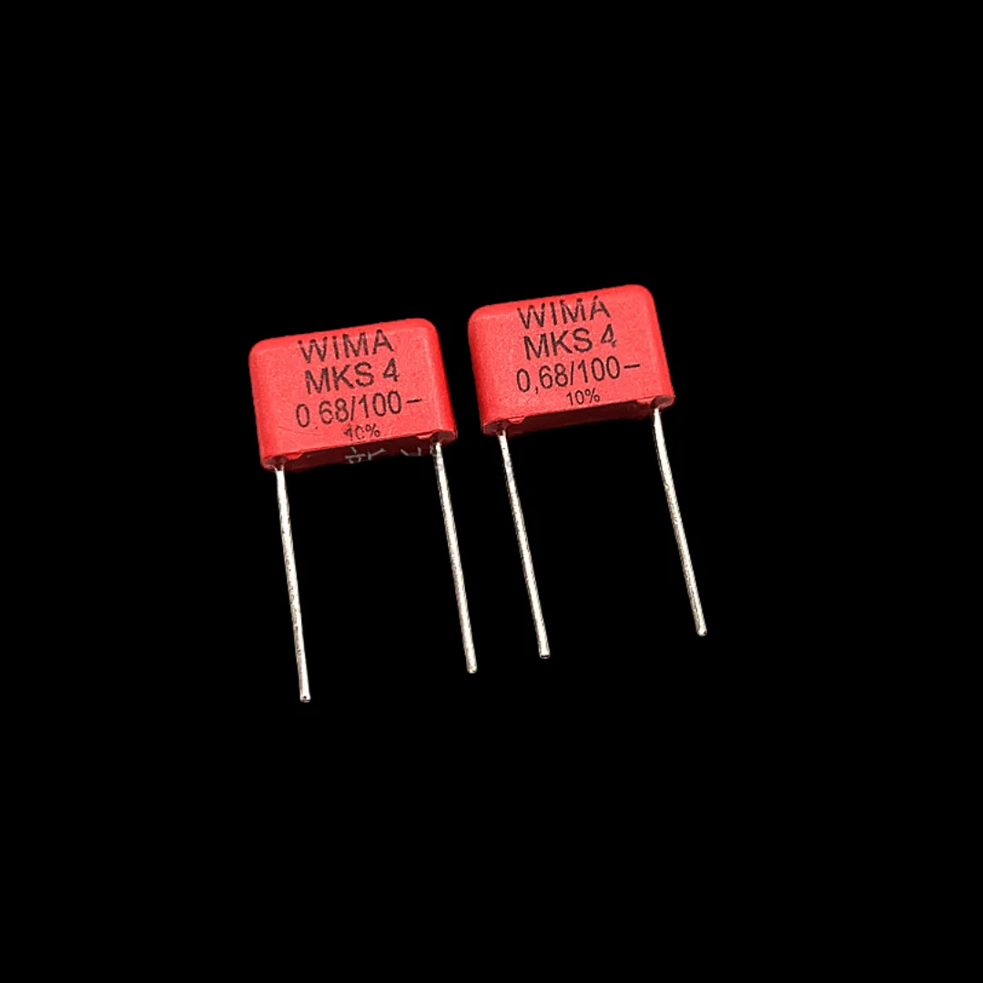 10PCS/ 100V 684 0.68UF 100V 680nF MKS4 Pin Distance 10 Audio Capacitor