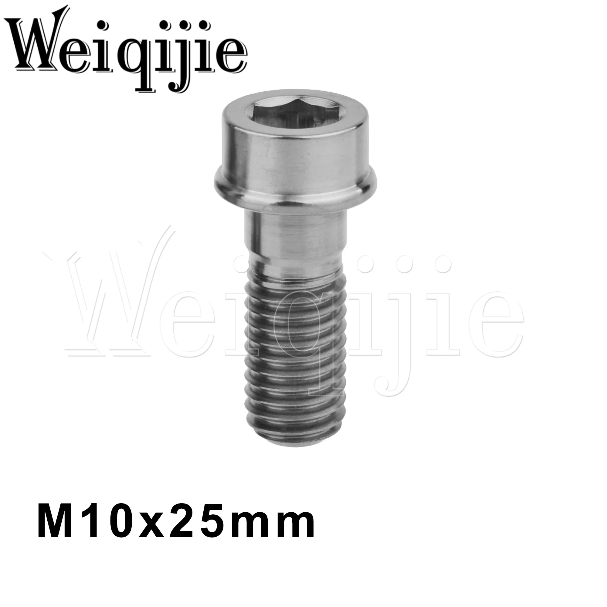 

Weiqijie Titanium Bolt M10 x 25mm Pitch1.25/1.5mm Ducati Screw Brake Caliper Screw 1pcs