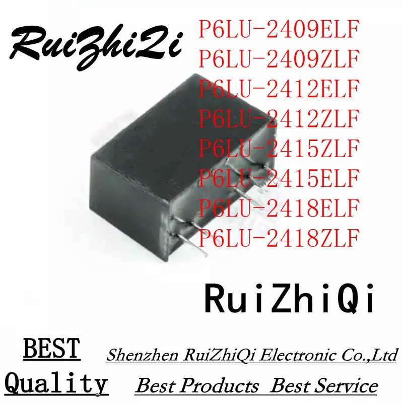 

10PCS/LOT P6LU-2409ELF P6LU-2409ZLF P6LU-2412ELF P6LU-2412ZLF P6LU-2415ELF P6LU-2415ZLF P6LU-2418ELF P6LU-24185ZLF DC/DC SIP