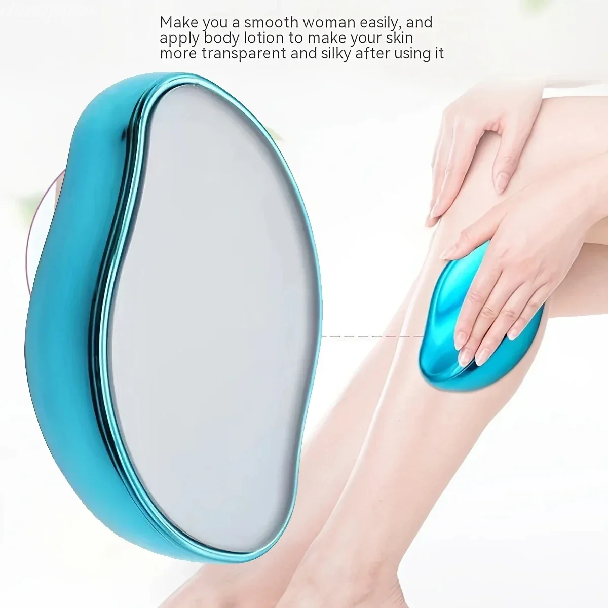 

Кристаллический эпилятор для удаления волос, безболезненный, легко чистится, многоразовый, для ухода за телом