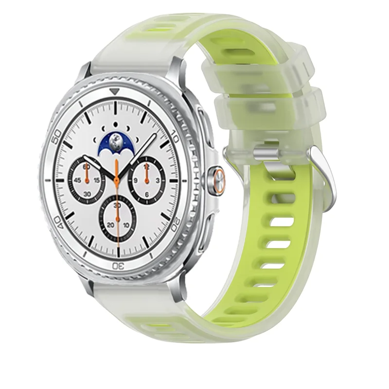 Силиконовый ремешок для Samsung Galaxy Watch 8 40/44 мм, классический, 46 мм, желейный цвет, удобный ремешок, аксессуары для Galaxy Watch Ultra 47 мм