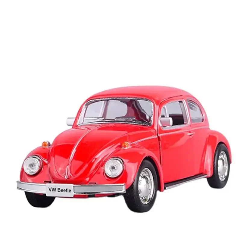 Volkswagen coccinelle 1/36 – véhicule en métal moulé sous pression, Collection de jouets pour garçons, cadeau de noël, décoration de la maison, 1967