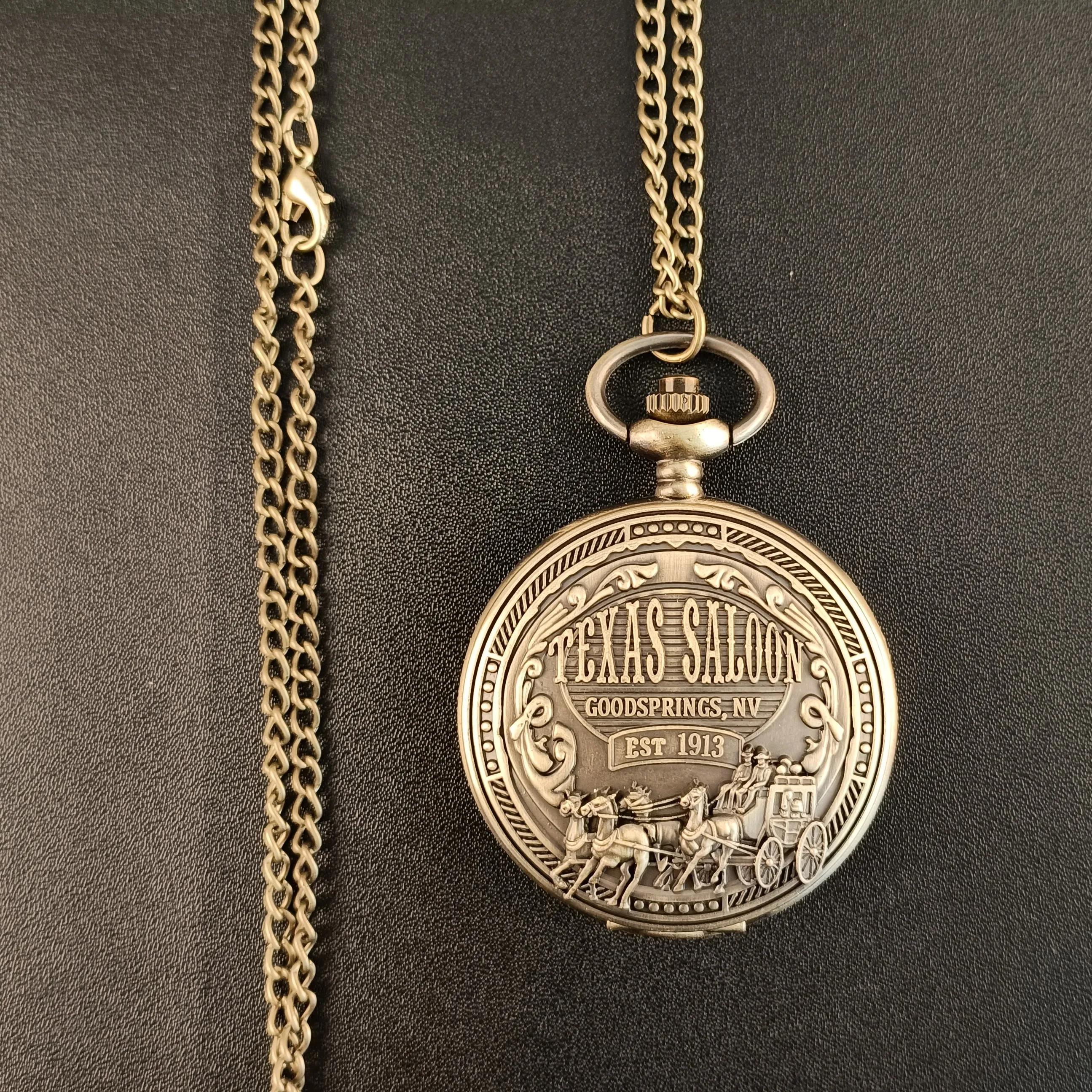 Vintage Arabic Numerals Display Quartz Pocket Watch Pendant For Men Women Creative Gifts relogio masculino