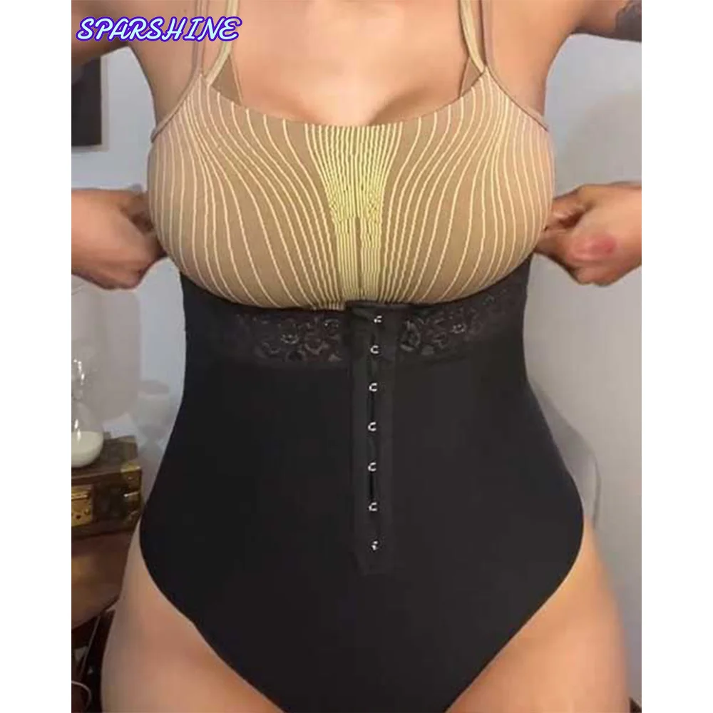 Fajas Slimming Body Shaper Lace High Compression Shorts Shapewear Butt Lifter Waist Trainer Hourglass Waist Girdles