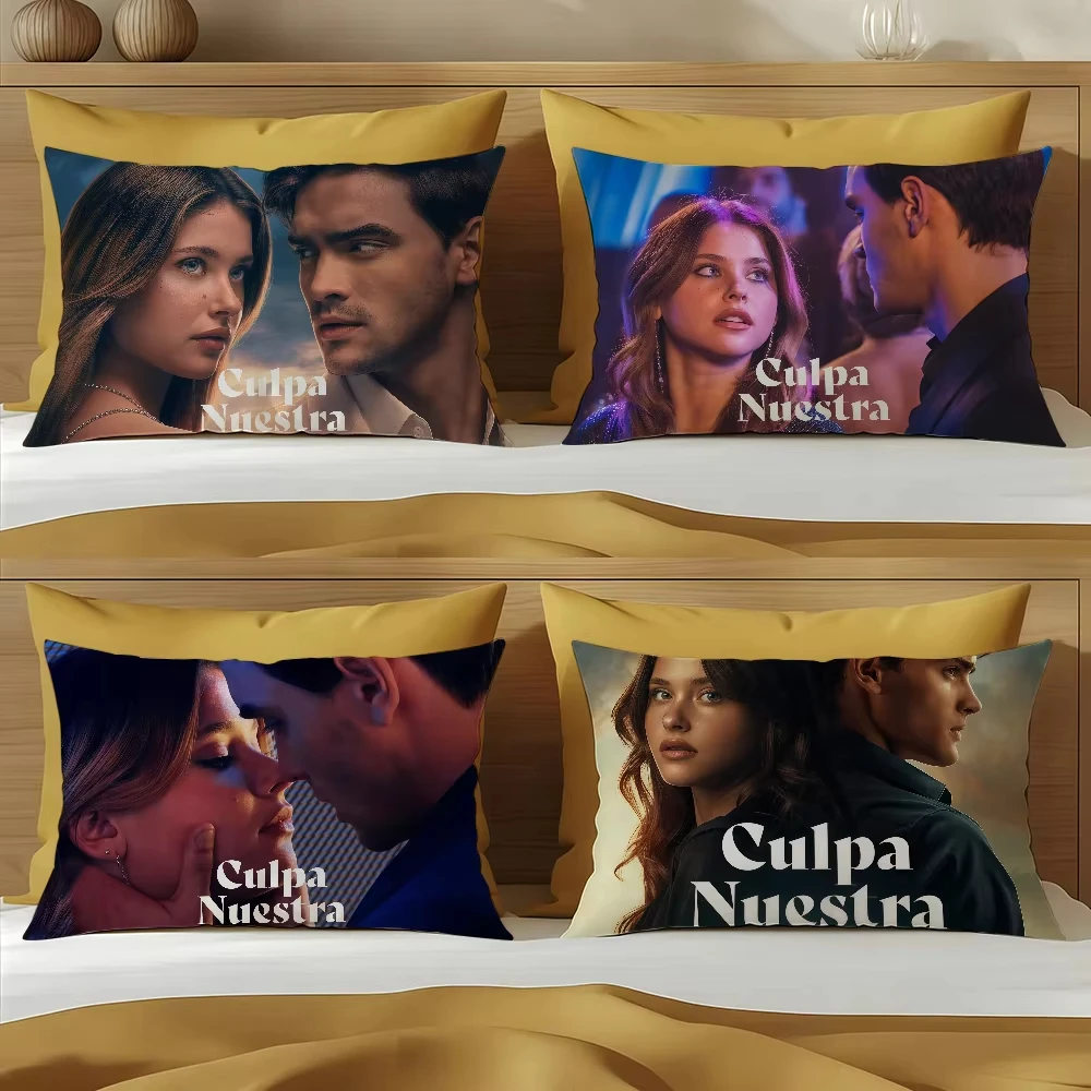 Movie love C-Culpa Nuestra Our Fault cushion cover Hit product Sofa living Room Office Rectangle Pillow Home Coffee Shop Bedding