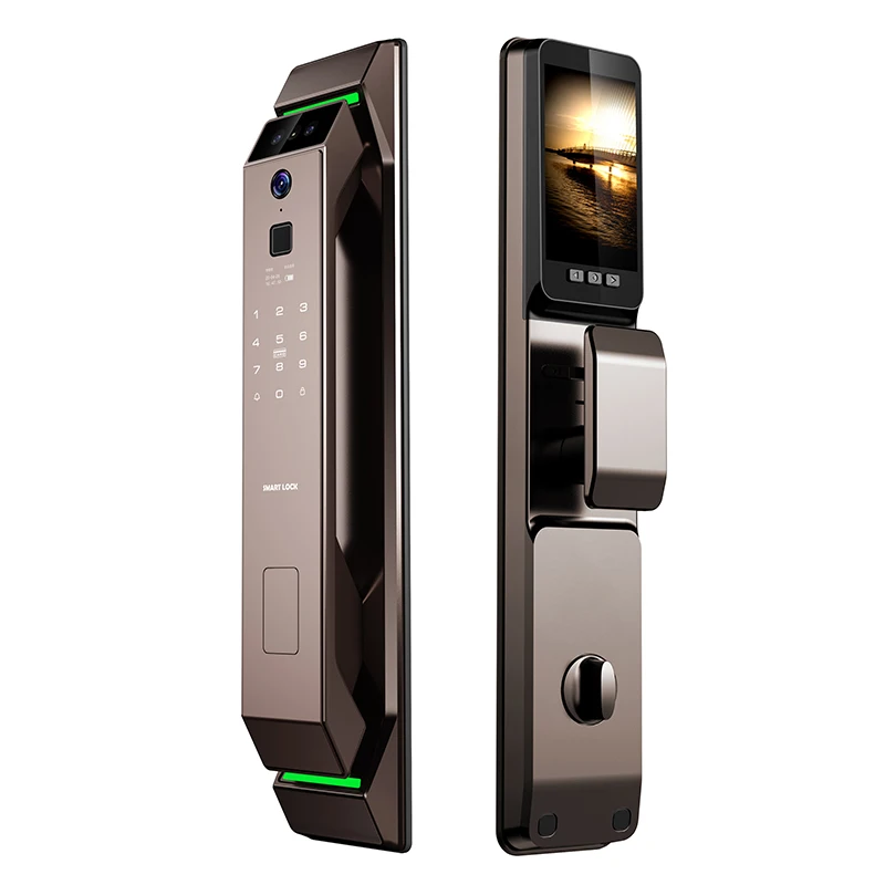 CHAFON WiFi Digital Keyless Smart Door Keyless Entry Face Recognition for Metal Door Multiple Security Cloud Storage