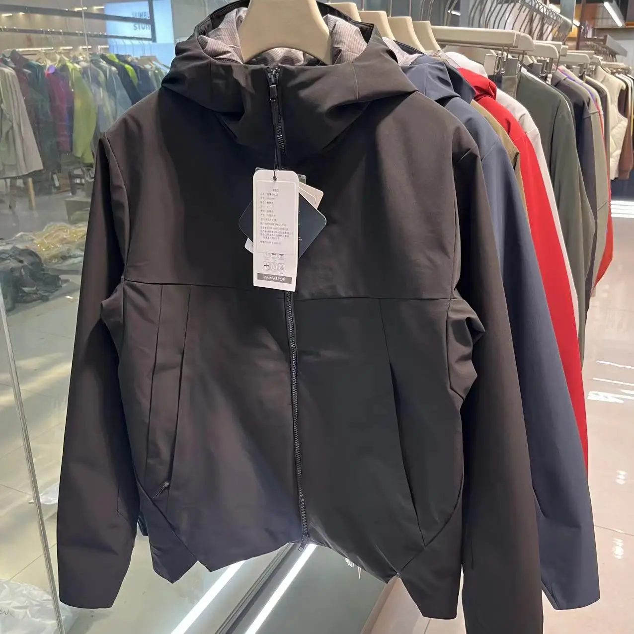 

Мужская демисезонная куртка-пуховик с капюшоном из полиэфирного волокна для активного отдыха, теплая, с длинными рукавами, утепленная, для осени и зимы