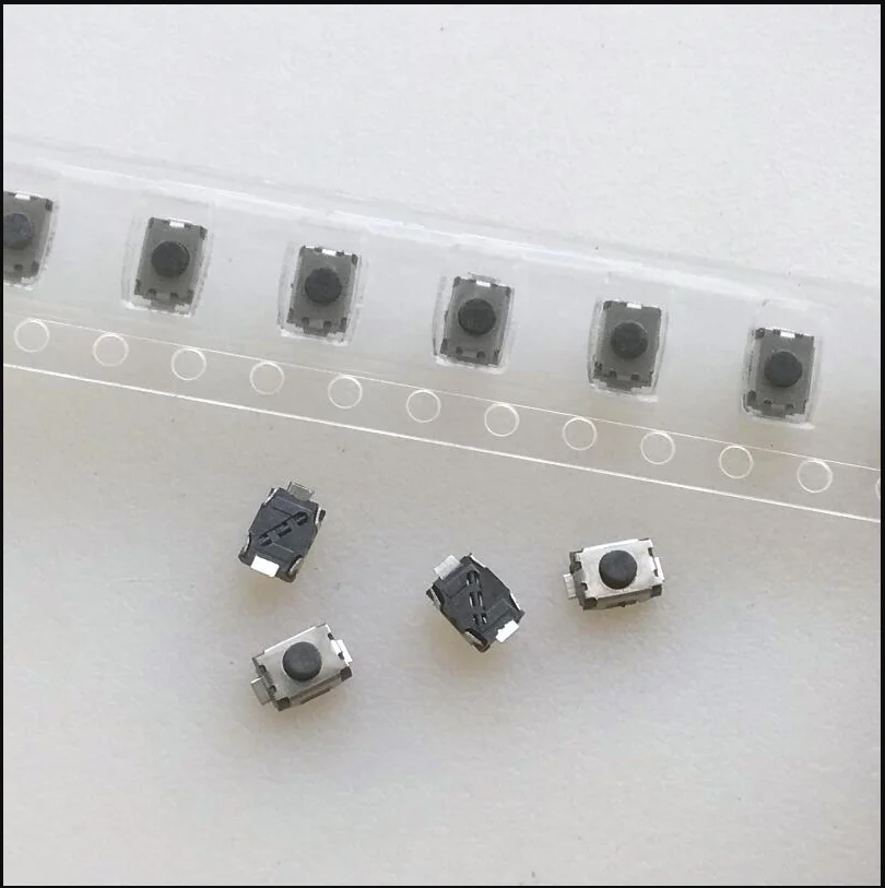 For  Braided touch switch 3X4X2mm vertical stick 2 pin micro switch 3*4*2.5H small turtle button