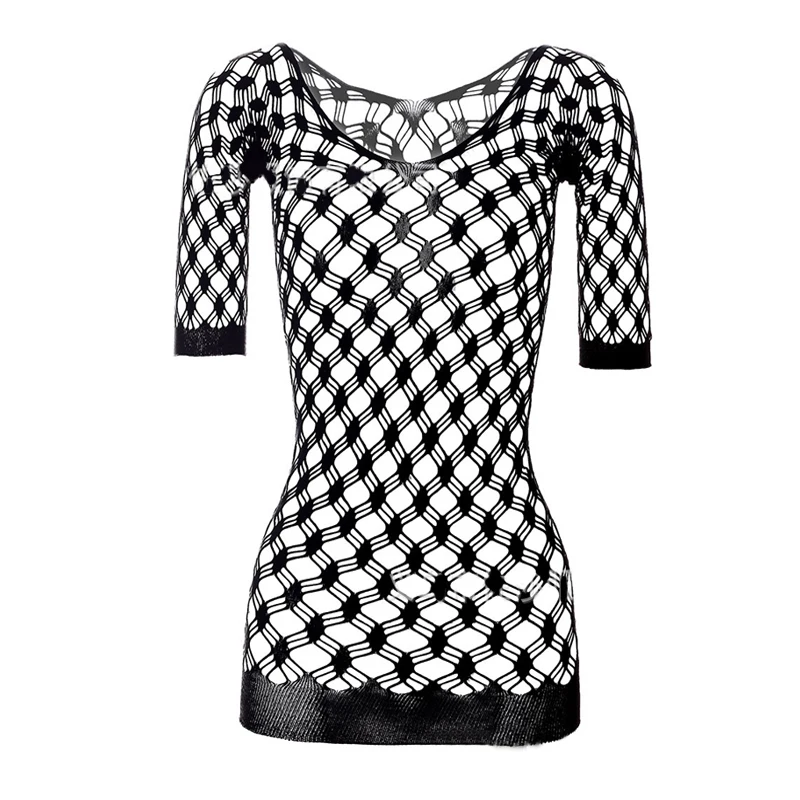 

Сексуальное сетчатое платье без спинки с вырезами, облегающее бедра, прозрачное, соблазнительное, для вечеринок и клубов, облегающая юбка