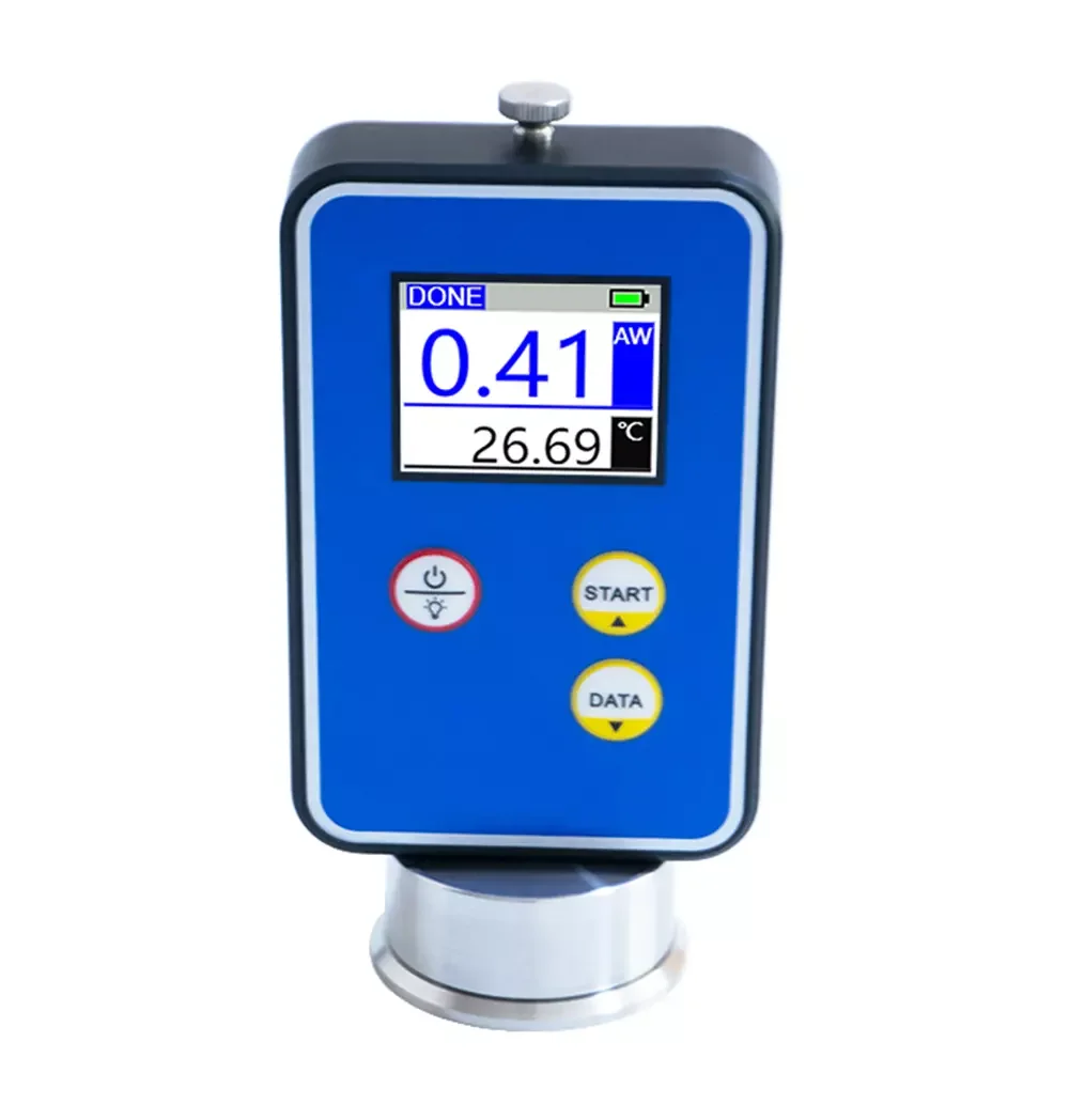 

Water Activity Meter Tester for Food with Range 0.00~1.00aw Accuracy ±0.02aw