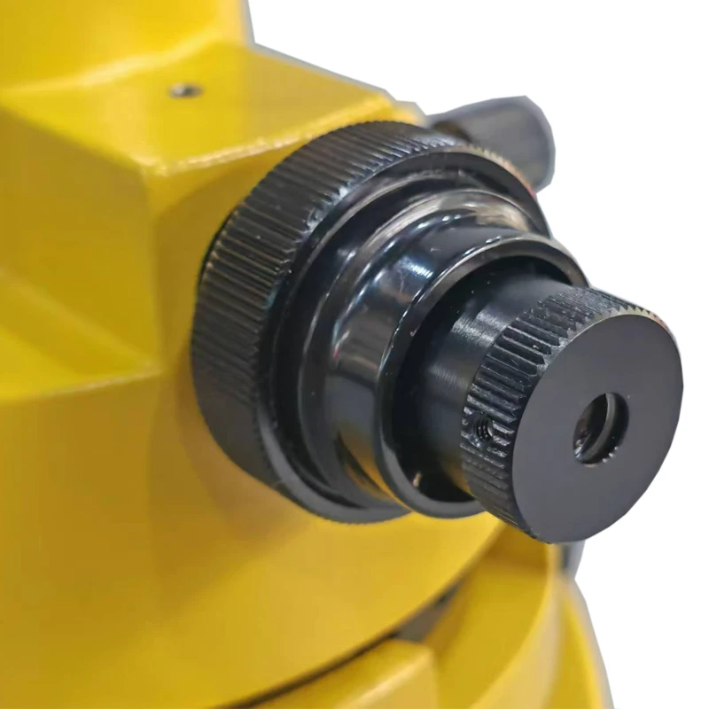 Yellow Aluminium Tribrach and Adapter Connector with Optical Plummet for Land Surveying GPS RTK GNSS