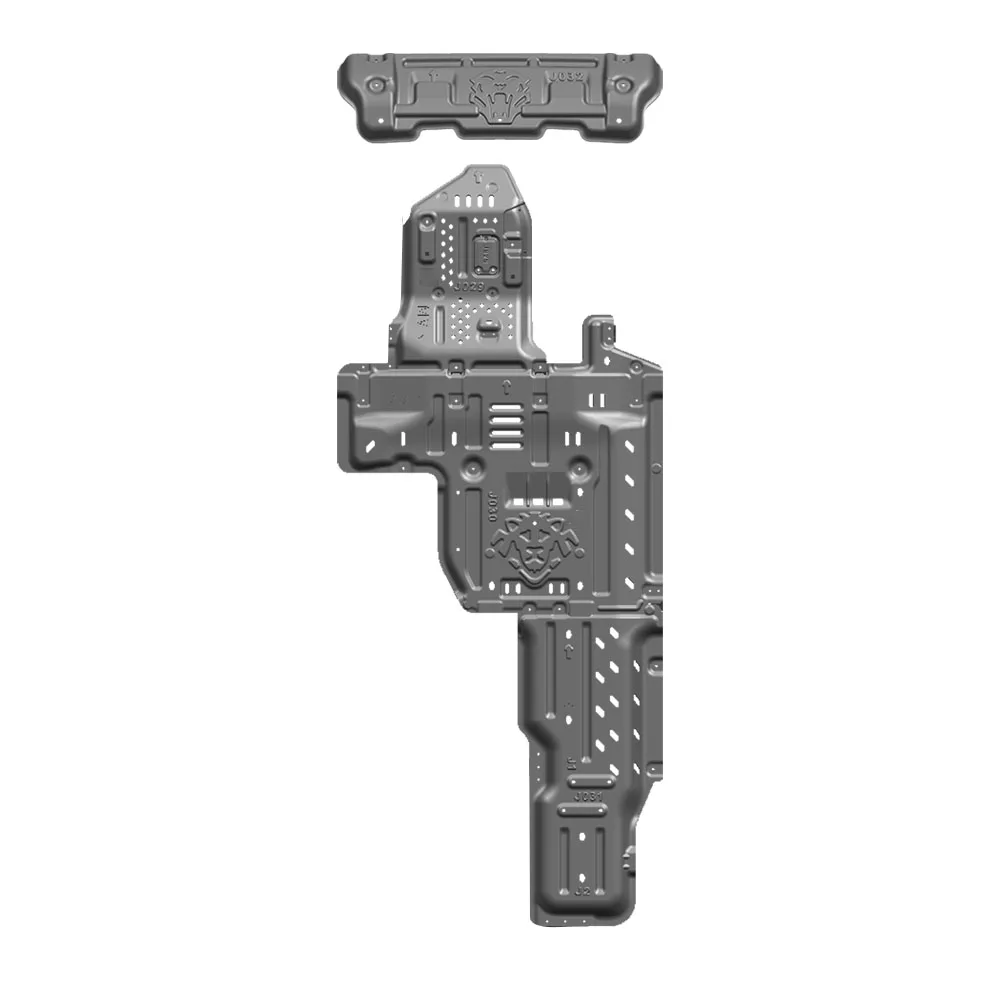 

Under Cover Protection Accessories Skid Plate Aluminum Alloy Anodic Oxidation Guard Plate For Jeep Wranger Rubicon 18-23