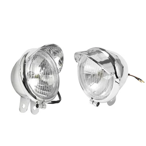 10 principais vendas farol auxiliar moto cromado - №1