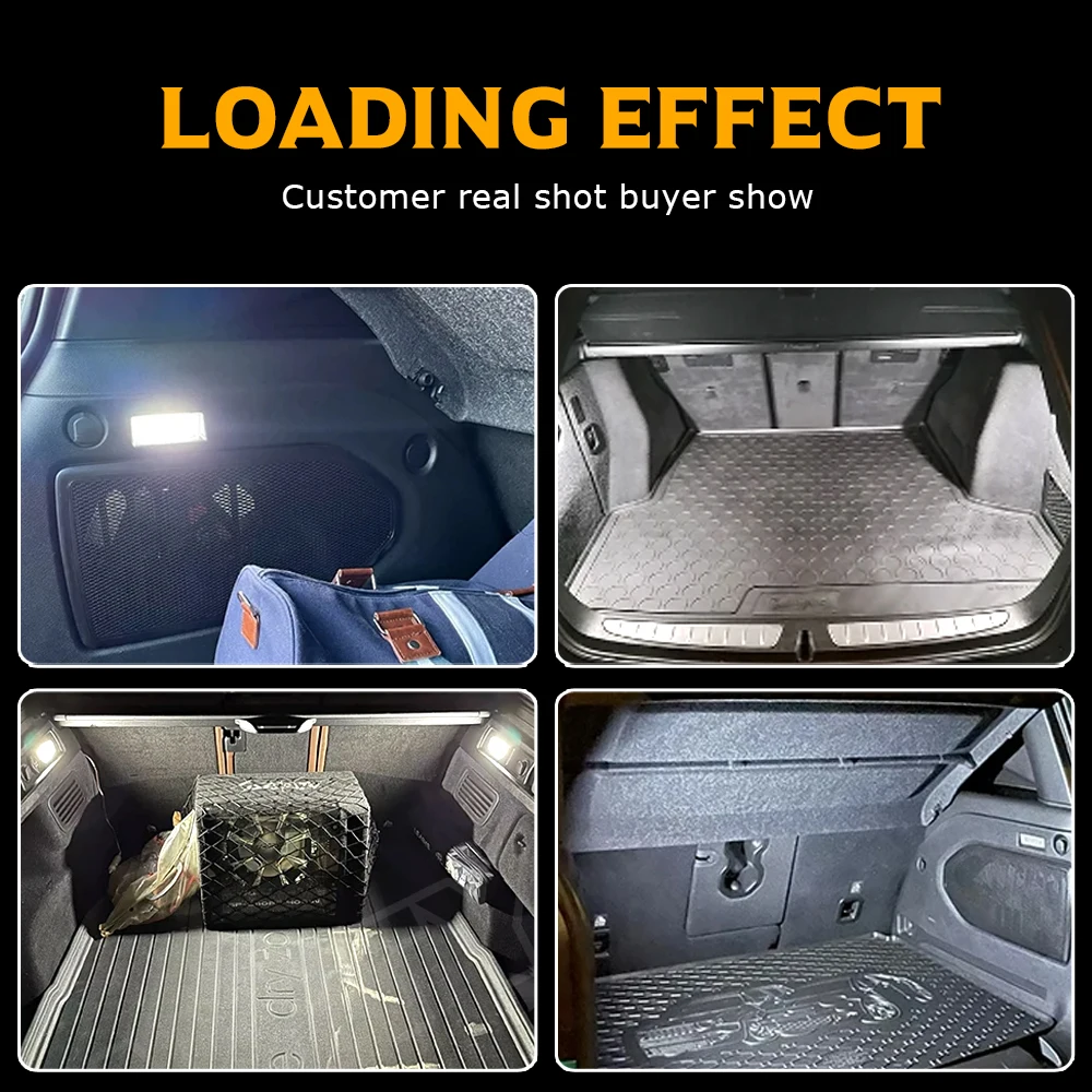 

2X White Led Car Trunk Light Auto Parts For Fiat 500 500X 500L Argo Panda Grande Punto Car-styling