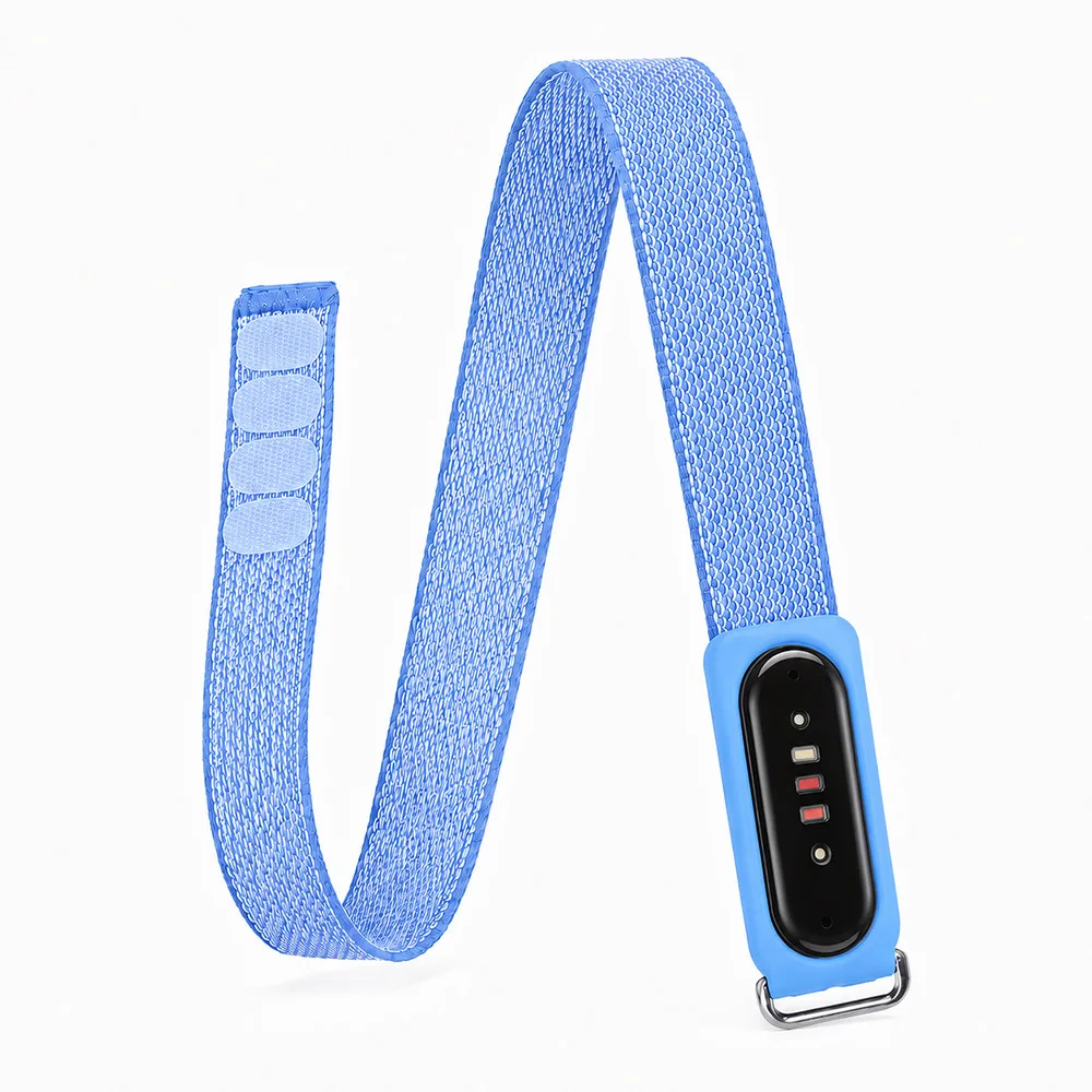 Hochwertiges gewebtes Nylon-Bizeps-Armband, Ersatzband, verstellbares Sport-Armband für Google Fitbit Air Fitness Tracker-Zubehör