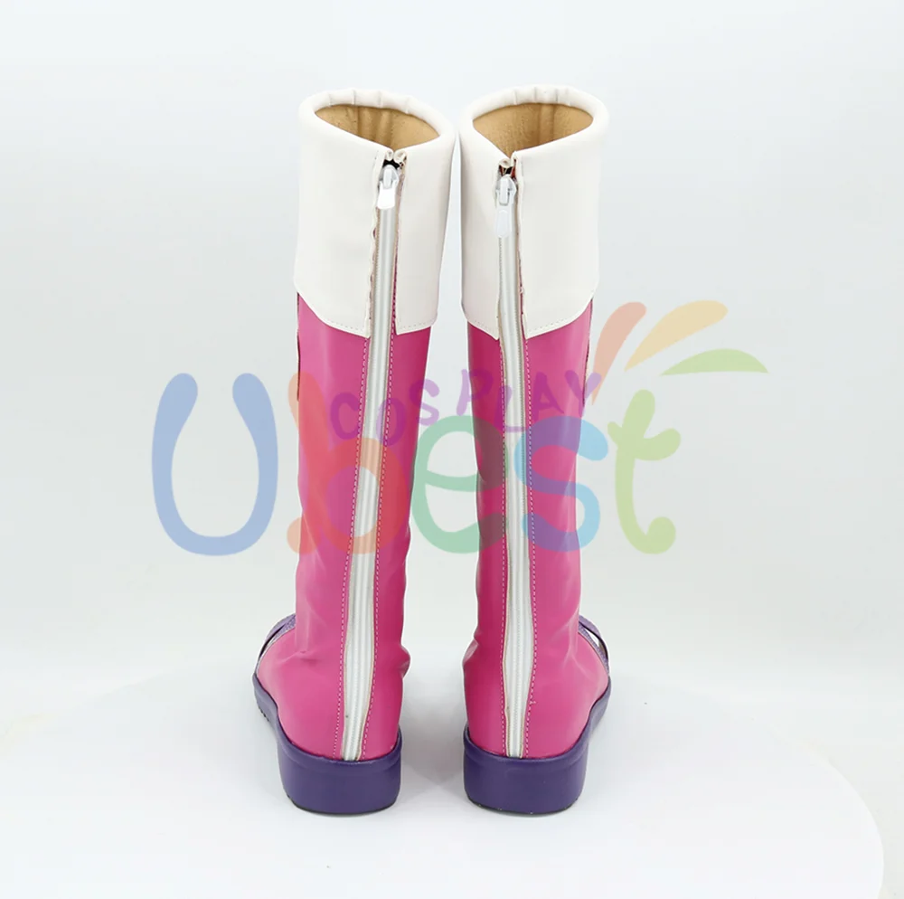 P Wright Ace Attorney Spirit of Justice Rayfa Padma Khura'in Shoes Cosplay Women Boots