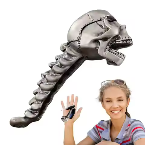 Creative personality skull head bottle opener Halloween funny high-end skull beer bottle opener