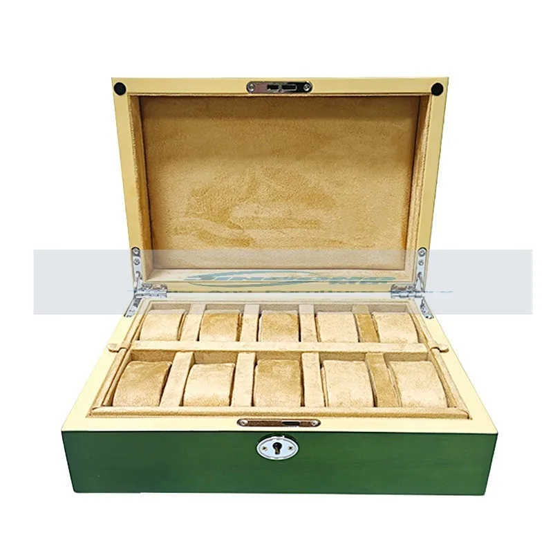 

High-end Watch Display Box, Multi-position Painted Wooden Watch Storage Box, High-end Solid Wood Packaging Box