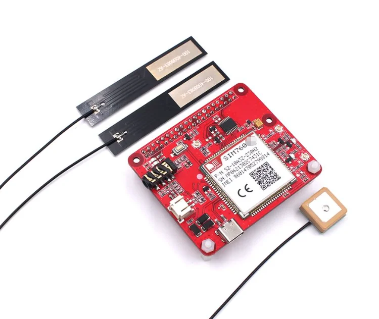 SIM7600A-H 4G LTE Hat for Raspberry Pi Development Tools