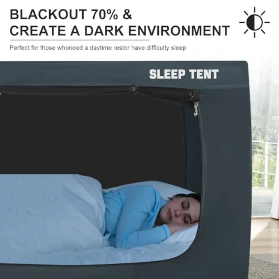 Bed Tent Bed Canopy Dream Tents for Indoor Portable out Tents Privacy Space Warm Breathable Sleeping Tents for and Adult Mattre