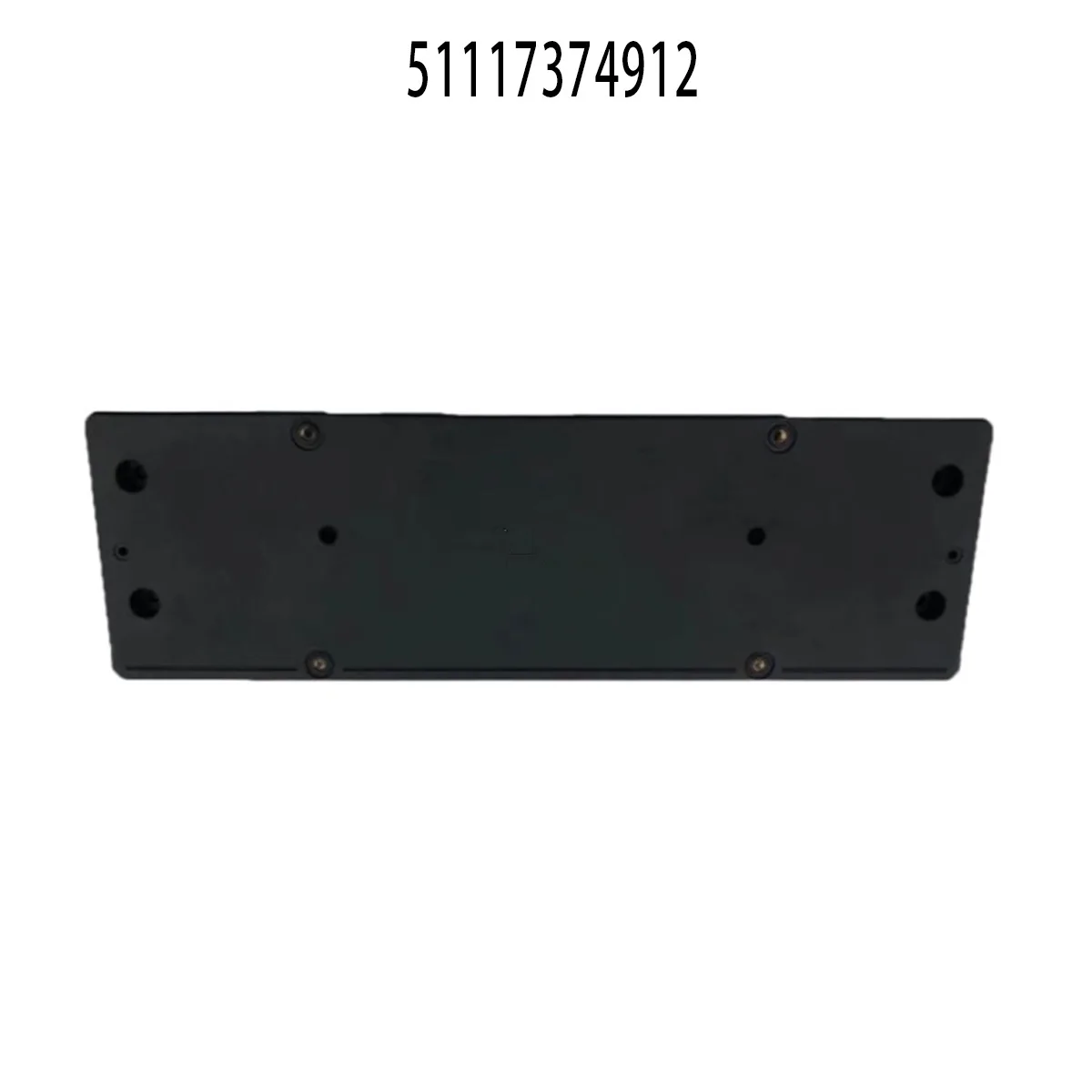 Quality Front License Plate Bracket Holder For BMW G12 7-Series LCI 2019-2022 OE 51117374912 ABS Durable Car Accessories