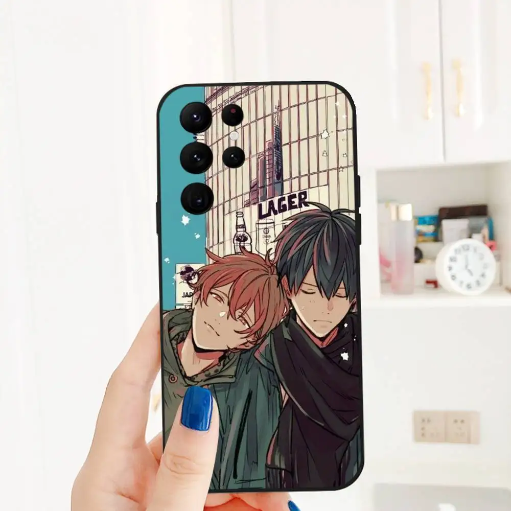 G-GIVEN أنيمي الحب قضية الهاتف لسامسونج S سلسلة s21 s22 s23 s24 s25 FE زائد الكلاسيكية تنوعا الأسود لينة قذيفة