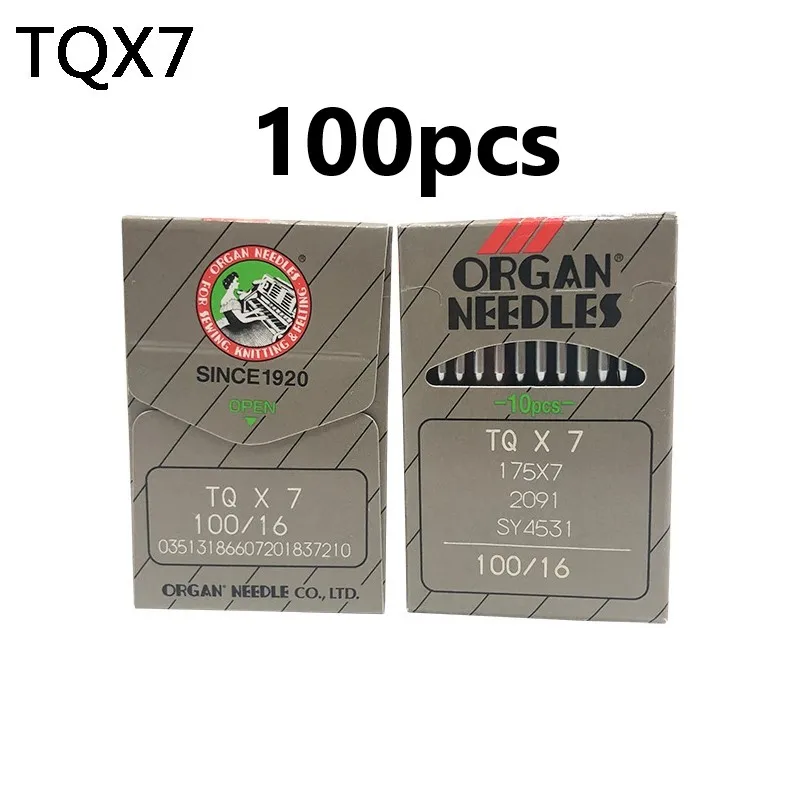 

10pcs ORGAN TQX17 Industrial Sewing Machine Stainless Steel Needle