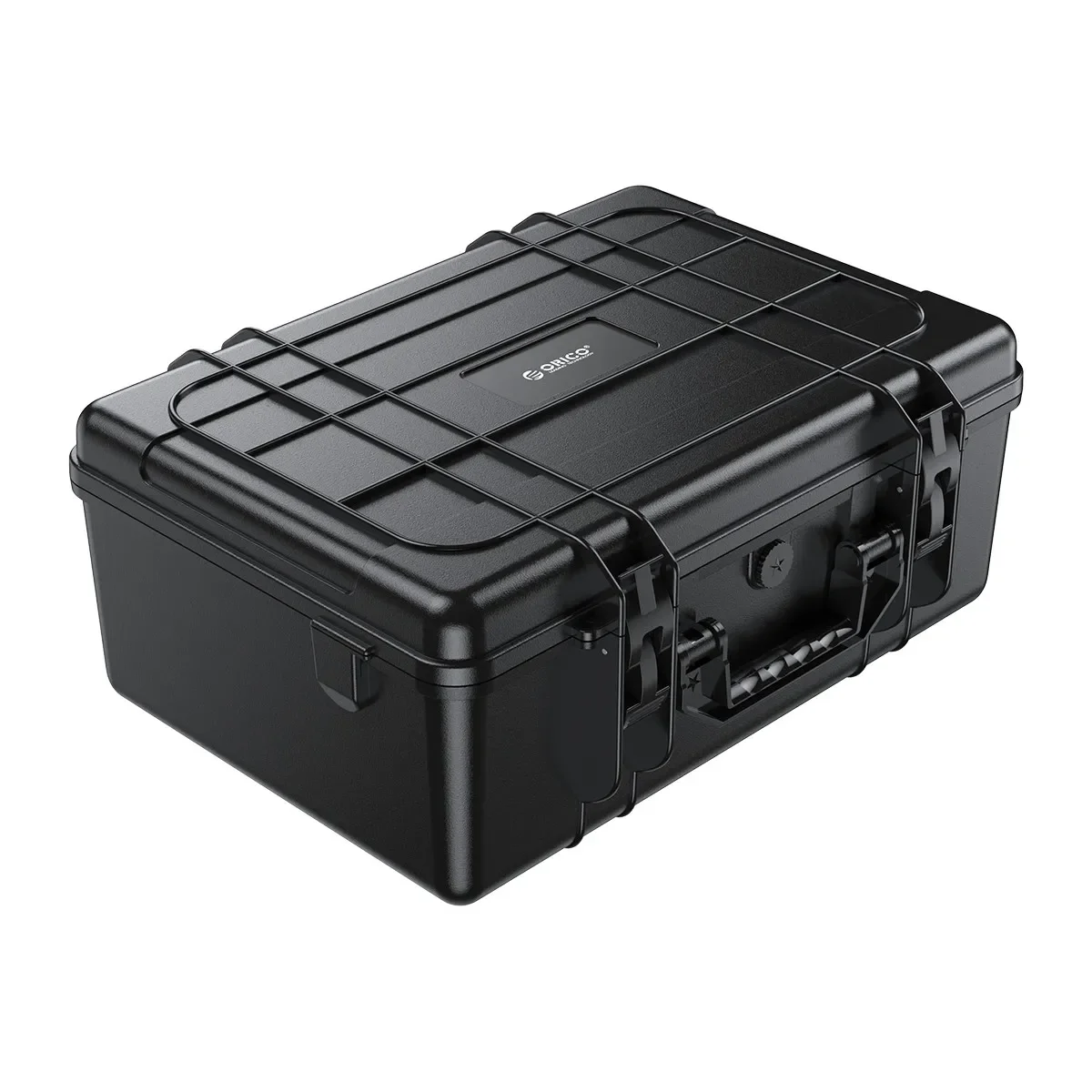 ORICO 5/10/15/20 Bay 3,5'' Festplatte Aluminium HDD Schutzbox mit Verriegelungsschutz für 2,5 3,5 M.2 Festplatten-Aufbewahrungsbox