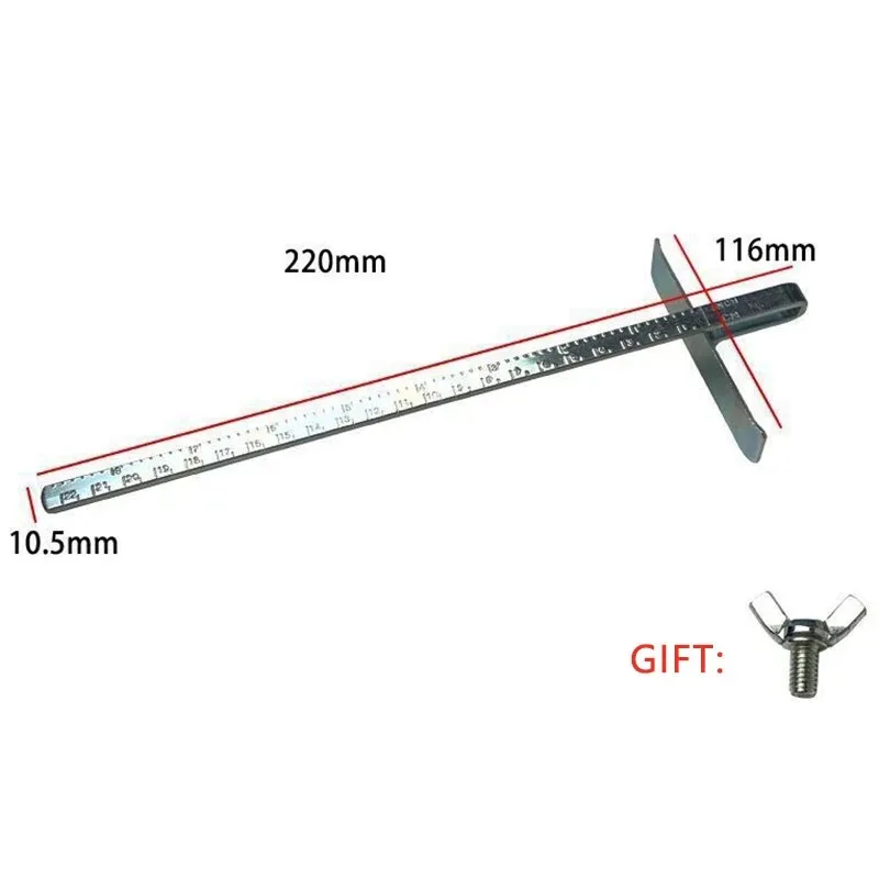 5835 Electric Circular Saw Guide & Depth Ruler Accessories 7 Inch Lithium Circular Saw Positioning Gauge for Woodworking Cutting